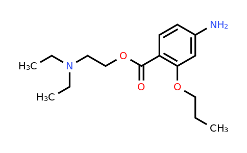 CAS 86-43-1 | 2-(Diethylamino)ethyl 4-amino-2-propoxybenzoate