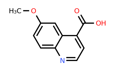 CAS 86-68-0 | 6-Methoxy-quinoline-4-carboxylic acid