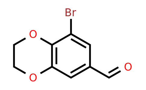 CAS 860003-88-9 | 8-Bromo-2,3-dihydrobenzo[B][1,4]dioxine-6-carbaldehyde