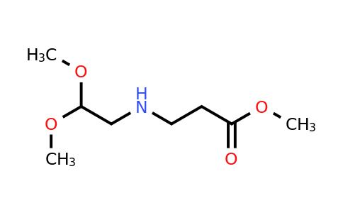 CAS 86017-91-6 | methyl 3-[(2,2-dimethoxyethyl)amino]propanoate