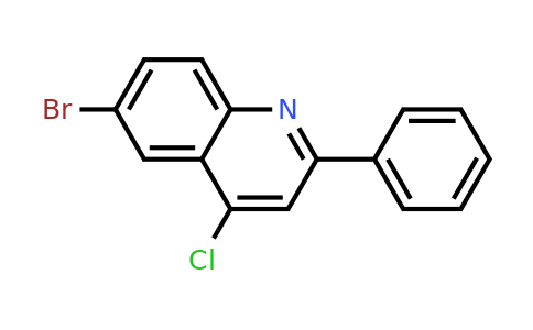 CAS 860195-69-3 | 6-Bromo-4-chloro-2-phenylquinoline