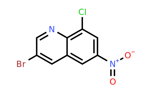 CAS 860195-74-0 | 3-Bromo-8-chloro-6-nitroquinoline