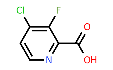 CAS 860296-21-5 | 4-Chloro-3-fluoropyridine-2-carboxylic acid