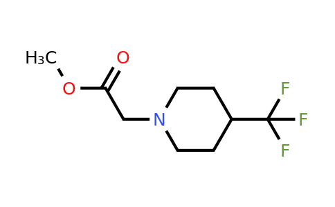 CAS 860343-95-9 | Methyl 2-(4-(trifluoromethyl)piperidin-1-yl)acetate