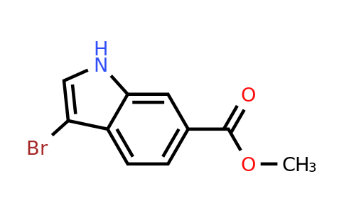 CAS 860457-92-7 | methyl 3-bromo-1H-indole-6-carboxylate