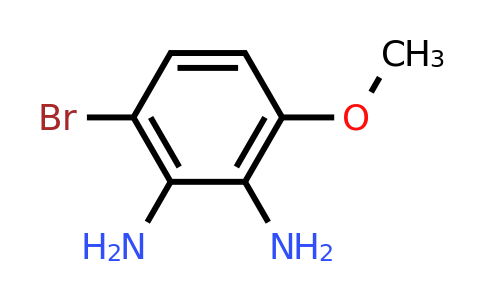 CAS 860465-93-6 | 3-Bromo-6-methoxybenzene-1,2-diamine