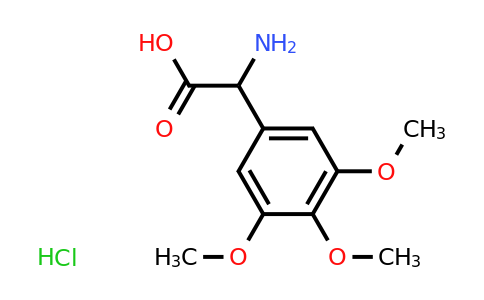 CAS 86053-95-4 | 2-Amino-2-(3,4,5-trimethoxyphenyl)acetic acid hydrochloride