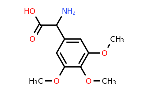 CAS 86053-97-6 | Amino-(3,4,5-trimethoxy-phenyl)-acetic acid