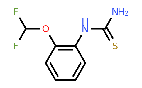 CAS 860610-10-2 | 1-(2-(Difluoromethoxy)phenyl)thiourea
