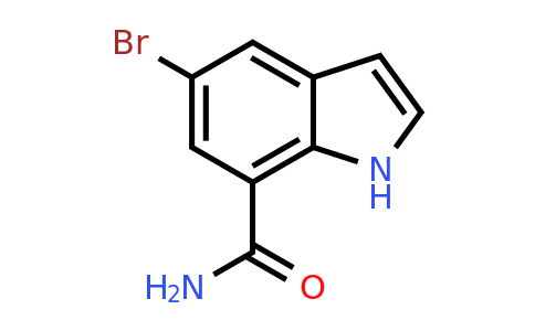 CAS 860624-91-5 | 5-bromo-1H-indole-7-carboxamide