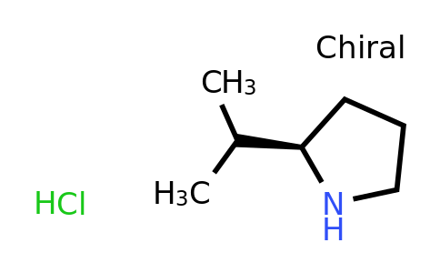 CAS 860640-18-2 | (2R)-2-(propan-2-yl)pyrrolidine hydrochloride