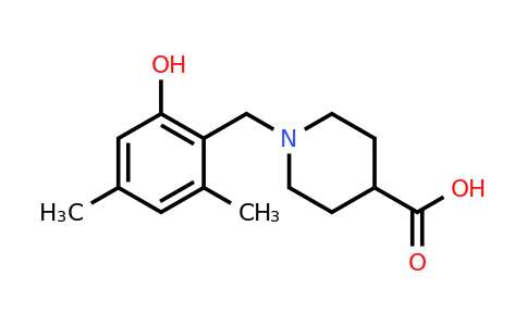 CAS 860649-26-9 | 1-(2-Hydroxy-4,6-dimethyl-benzyl)-piperidine-4-carboxylic acid