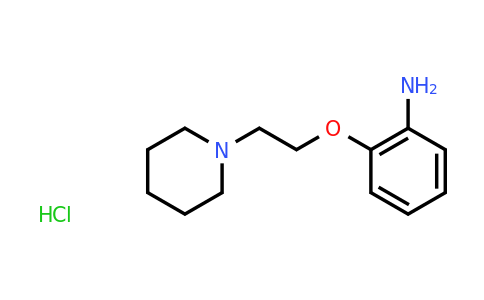 CAS 860765-11-3 | 2-(2-(Piperidin-1-yl)ethoxy)aniline hydrochloride