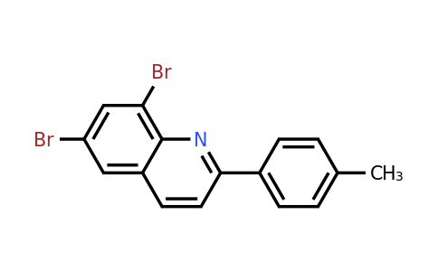 CAS 860789-73-7 | 6,8-Dibromo-2-(p-tolyl)quinoline