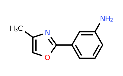 CAS 861011-95-2 | 3-(4-methyl-1,3-oxazol-2-yl)aniline