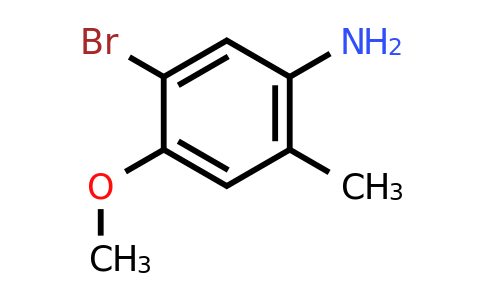 CAS 861084-04-0 | 5-bromo-4-methoxy-2-methylaniline