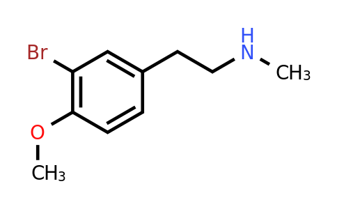 CAS 861199-14-6 | [2-(3-bromo-4-methoxyphenyl)ethyl](methyl)amine