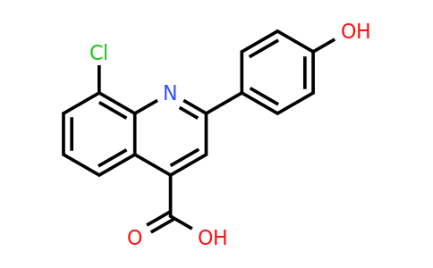 CAS 861236-55-7 | 8-Chloro-2-(4-hydroxyphenyl)quinoline-4-carboxylic acid