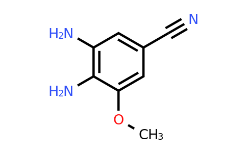 CAS 861258-97-1 | 3,4-Diamino-5-methoxybenzonitrile
