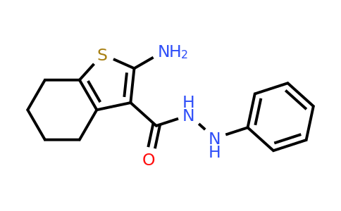 CAS 861444-02-2 | 2-Amino-N'-phenyl-4,5,6,7-tetrahydrobenzo[b]thiophene-3-carbohydrazide