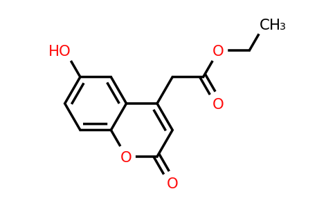 CAS 861537-12-4 | Ethyl 2-(6-hydroxy-2-oxo-2H-chromen-4-yl)acetate