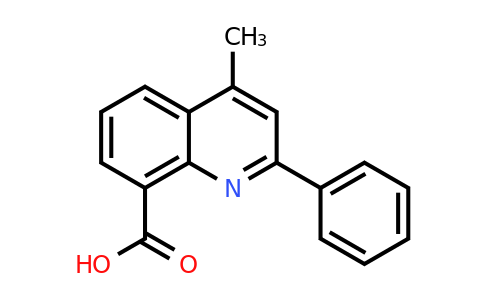 CAS 861580-73-6 | 4-Methyl-2-phenylquinoline-8-carboxylic acid