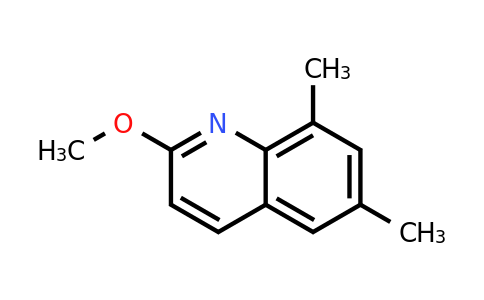 CAS 861581-28-4 | 2-Methoxy-6,8-dimethylquinoline
