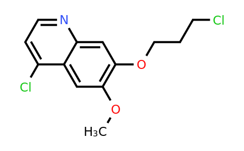 CAS 861881-04-1 | 4-Chloro-7-(3-chloropropoxy)-6-methoxyquinoline
