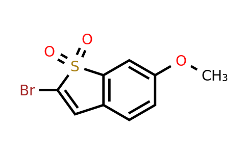 CAS 862081-98-9 | 2-bromo-6-methoxy-benzothiophene 1,1-dioxide