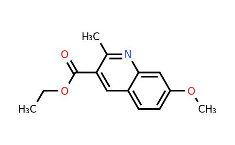 CAS 86210-91-5 | 7-Methoxy-2-methylquinoline-3-carboxylic acid ethyl ester