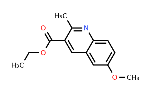 CAS 86210-92-6 | 6-Methoxy-2-methylquinoline-3-carboxylic acid ethyl ester