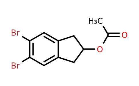 CAS 862135-55-5 | Acetic acid 5,6-dibromo-indan-2-yl ester