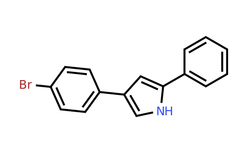 CAS 862201-35-2 | 4-(4-Bromophenyl)-2-phenyl-1H-pyrrole