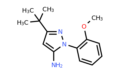 CAS 862368-61-4 | 5-Tert-butyl-2-(2-methoxy-phenyl)-2H-pyrazol-3-ylamine