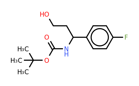 CAS 862466-16-8 | 3-N-BOC-Amino-3-(4-fluoro-phenyl)-propan-1-ol