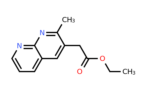 CAS 862546-10-9 | Ethyl 2-(2-methyl-1,8-naphthyridin-3-yl)acetate