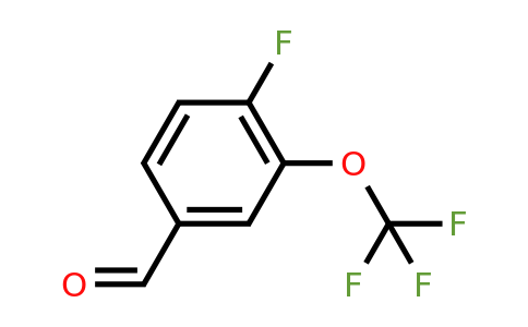CAS 86256-48-6 | 4-fluoro-3-(trifluoromethoxy)benzaldehyde