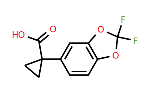 CAS 862574-88-7 | 1-(2,2-Difluoro-benzo[1,3]dioxol-5-YL)-cyclopropanecarboxylic acid