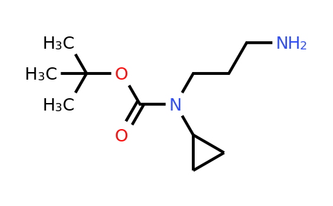 CAS 862718-31-8 | tert-Butyl N-(3-aminopropyl)-N-cyclopropylcarbamate