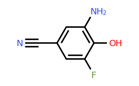 3-Amino-5-fluoro-4-hydroxybenzonitrile
