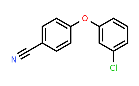 CAS 862731-12-2 | 4-(3-chlorophenoxy)benzonitrile