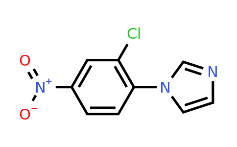 CAS 862776-43-0 | 1-(2-Chloro-4-nitrophenyl)-1H-imidazole