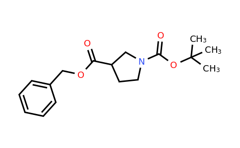 CAS 862885-08-3 | 3-benzyl 1-tert-butyl pyrrolidine-1,3-dicarboxylate