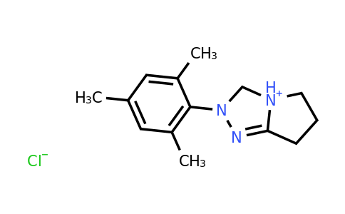 CAS 862893-81-0 | 2-(2,4,6-Trimethyl-phenyl)-2,5,6,7-tetrahydro-pyrrolo[2,1-C][1,2,4]triazol-4-ylium chloride