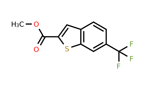 CAS 863118-41-6 | 6-Trifluoromethyl-benzo[b]thiophene-2-carboxylic acid methyl ester
