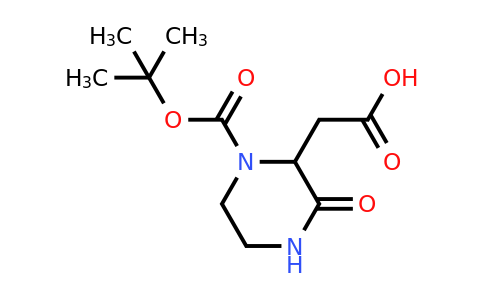 CAS 863307-54-4 | 2-Carboxymethyl-3-oxo-piperazine-1-carboxylic acid tert-butyl ester