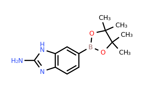 CAS 863328-18-1 | 5-(4,4,5,5-Tetramethyl-1,3,2-dioxaborolan-2-YL)-benzo[D]imidazol-2-amine