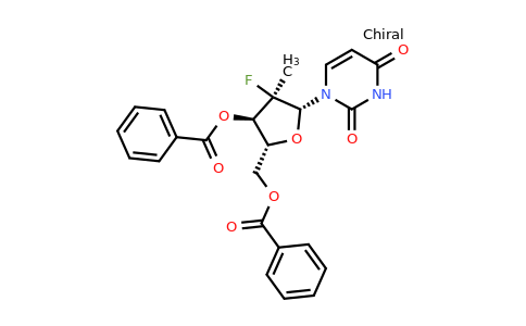CAS 863329-65-1 | (2R,3R,4R,5R)-2-[(benzoyloxy)methyl]-5-(2,4-dioxo-1,2,3,4-tetrahydropyrimidin-1-yl)-4-fluoro-4-methyloxolan-3-yl benzoate