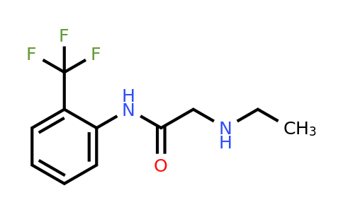 CAS 863411-08-9 | 2-(Ethylamino)-N-[2-(trifluoromethyl)phenyl]acetamide