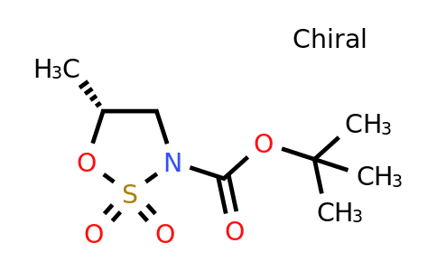 CAS 863453-61-6 | (r)-tert-butyl 5-methyl-1,2,3-oxathiazolidine-3-carboxylate 2,2-dioxide